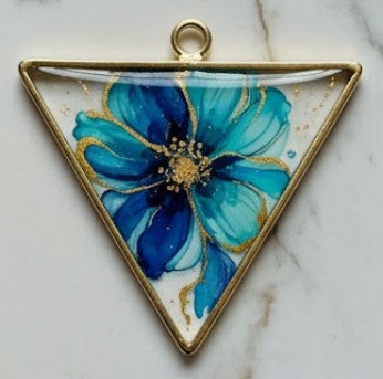 The "Inky Blossom" Pendant