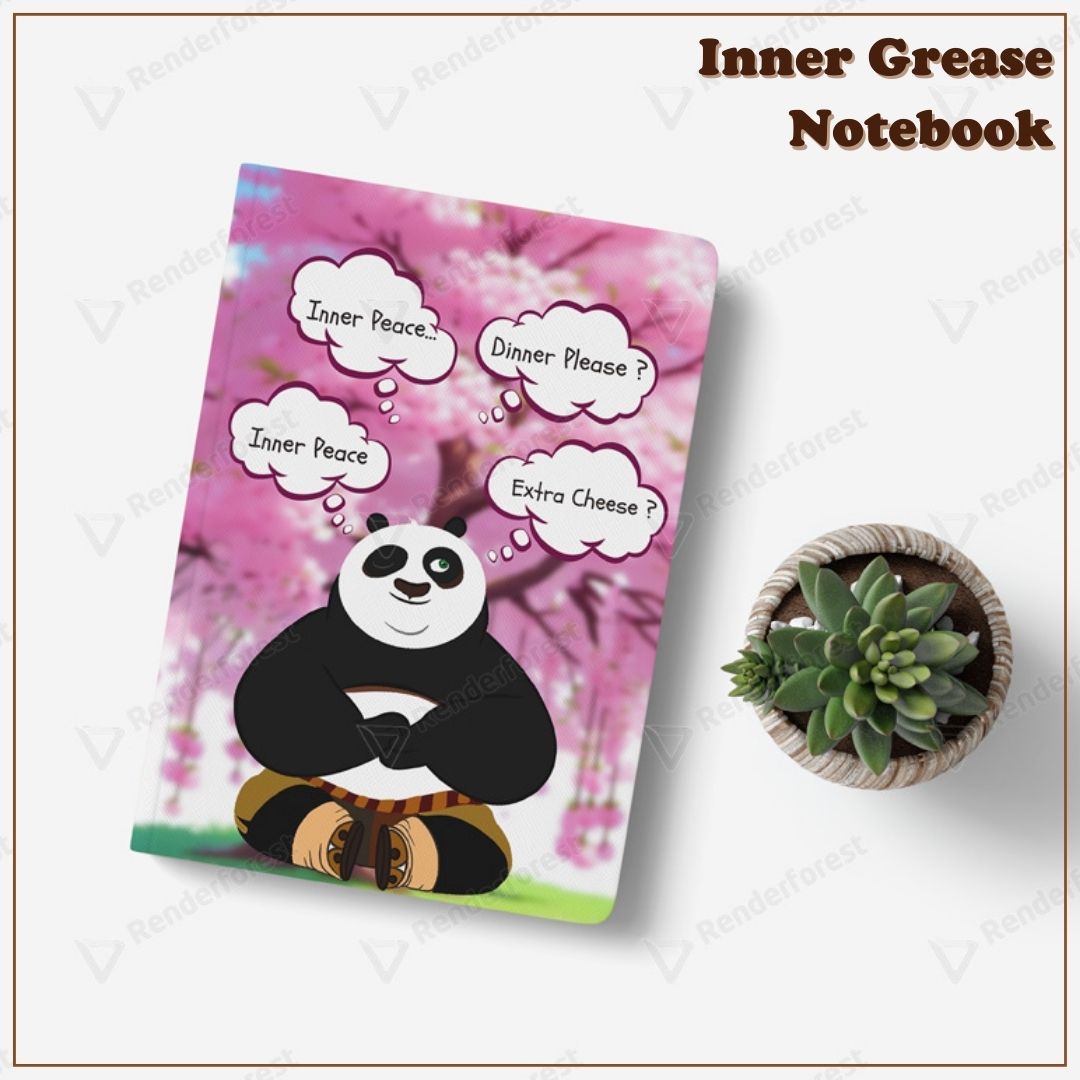The "Zen & Zest Panda" Notebook