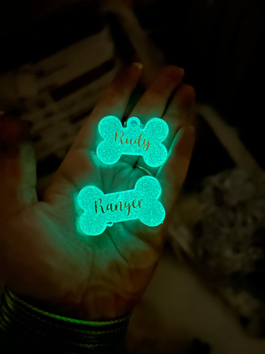 Glow in the Dark - Pet Tags