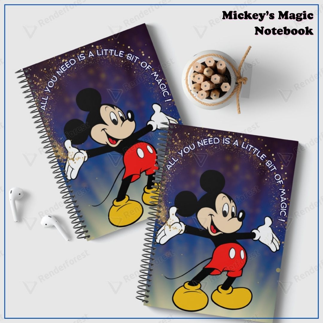 The "Mickey’s Stardust" Notebook