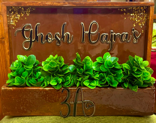 The "Roots & Resin" Nameplate