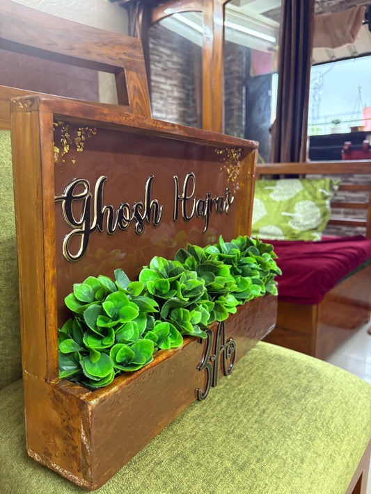 Mother Nature Nameplate