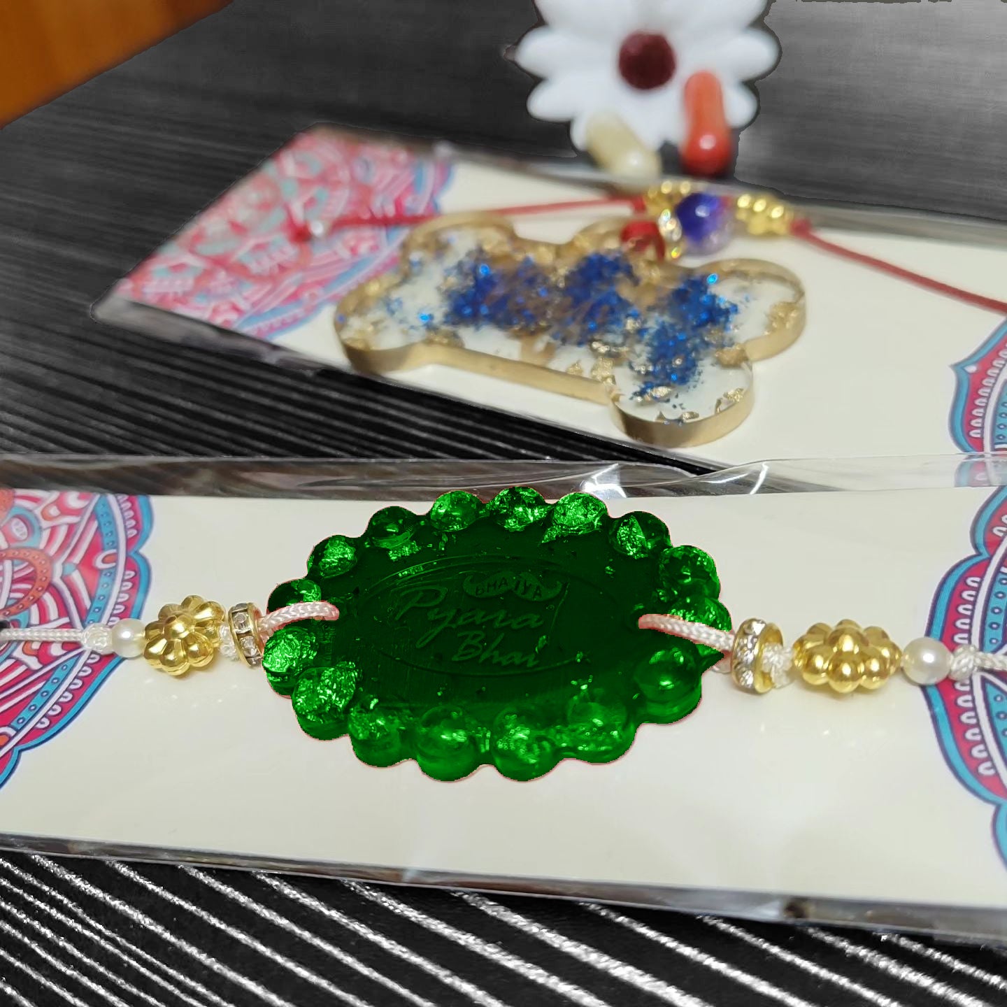 Acrylic Resin Rakhi