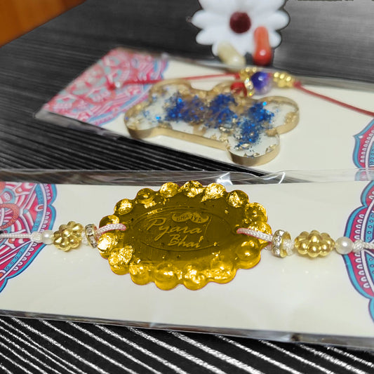 Acrylic Resin Rakhi
