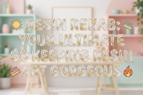 Resin Rehab: Your Ultimate Guide to Keeping Your Pieces Gorgeous 💖✨