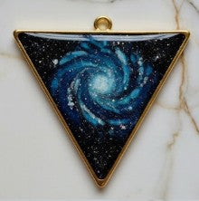 The "Cosmic Kiss" Pendant