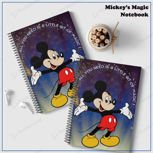 The "Mickey’s Stardust" Notebook