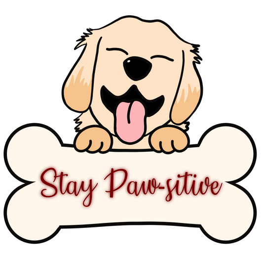 Stay Pawsitive Sticker