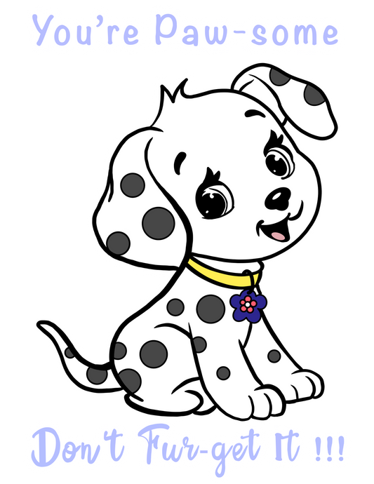 You’re Pawsome Sticker