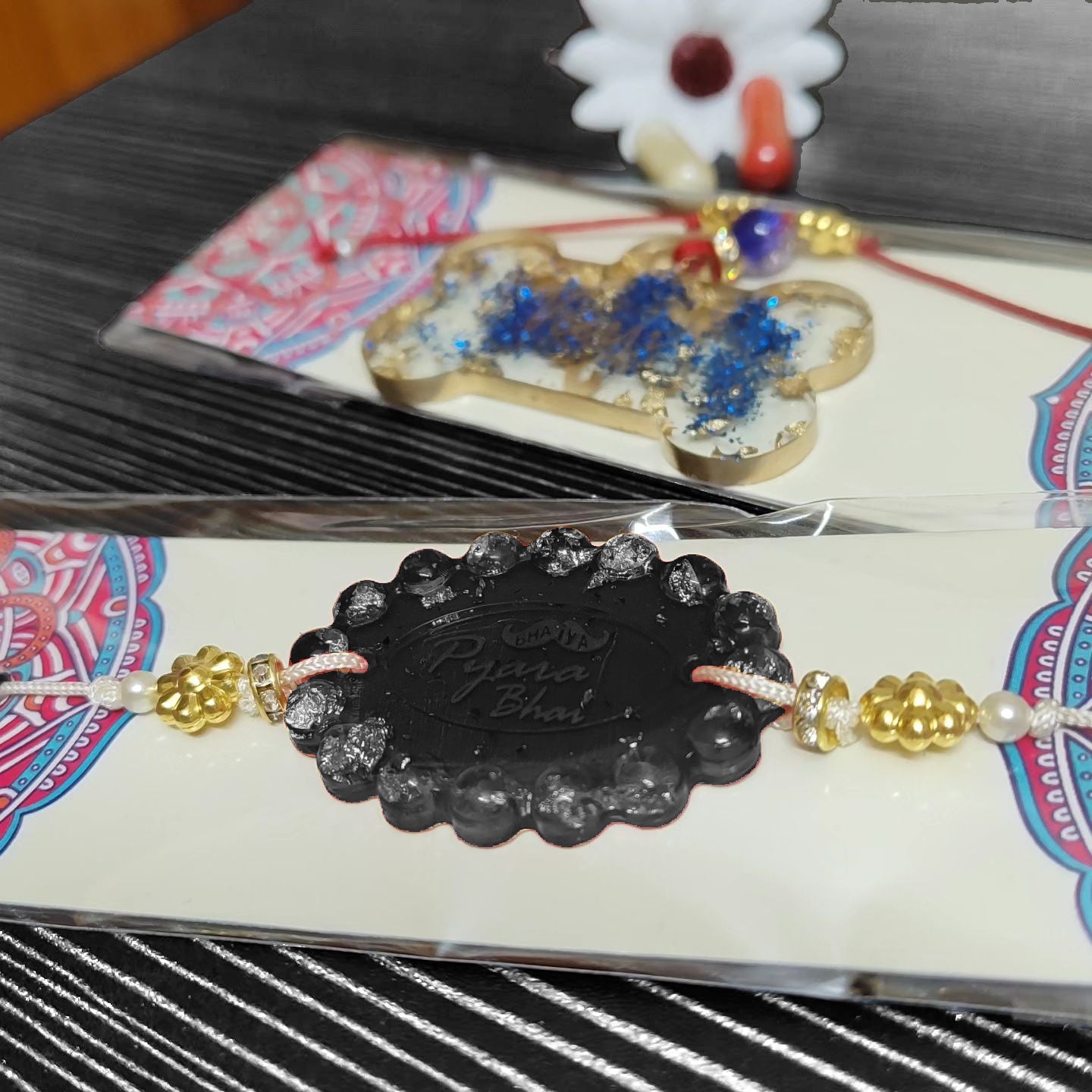 Acrylic Resin Rakhi