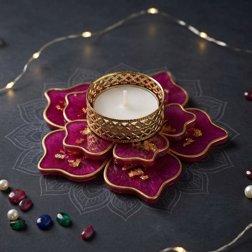 The "Blossom Glow" Tealight Holder