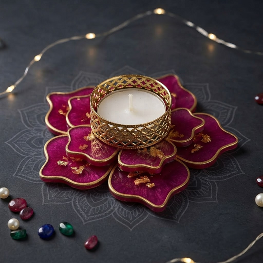 The "Blossom Glow" Tealight Holder