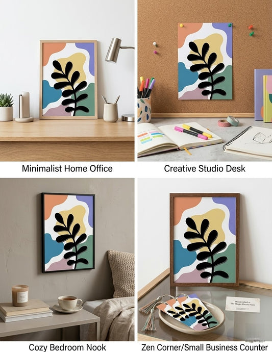 The "Serene Silhouette" Poster